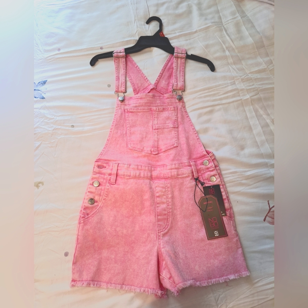 🐰NWT Shortall Pink No Boundaries Jr Med Back To School